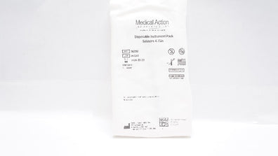 Medical Action 56393 Disposable Instrument Pack Scissors 4.75In